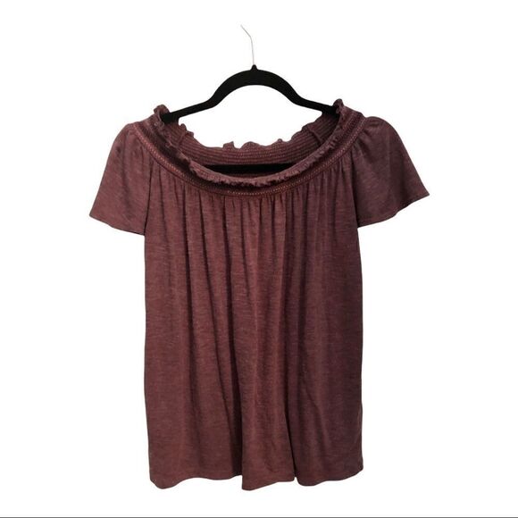 Lord & Taylor boho either off or on shoulder top - Picture 1 of 7